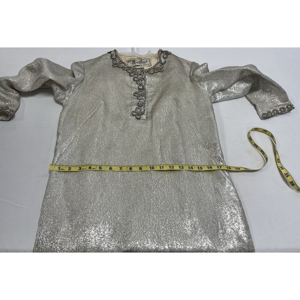 Rare/Stunning/Vintage Silver Baghera Dress See Pics For Measurements 🤍 - Picture 11 of 13